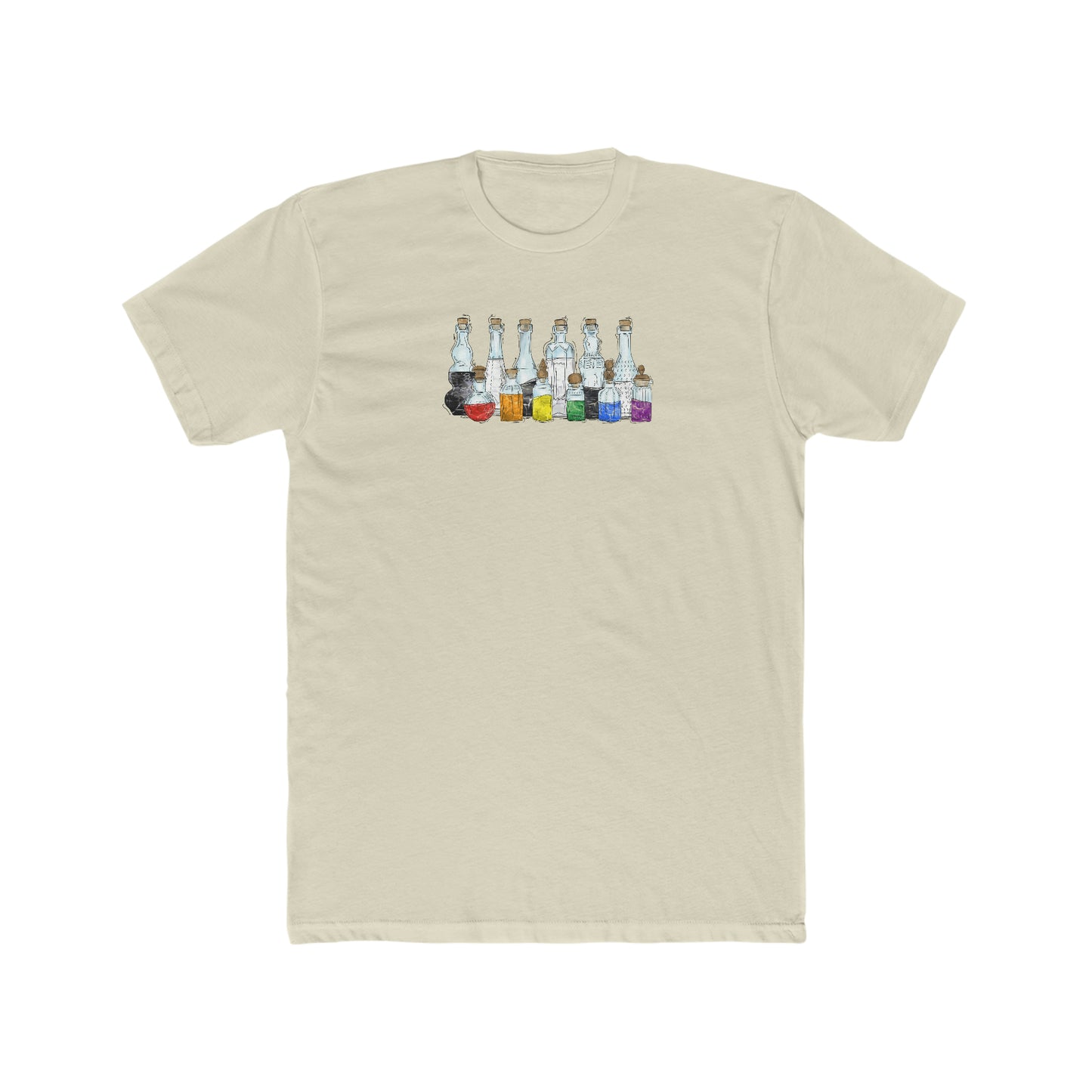 Straight Ally Pride Potion Bottles - Men's T-Shirt