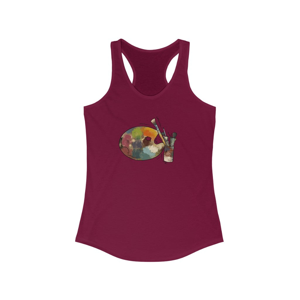 Painter's Palette - Womens Tank Top