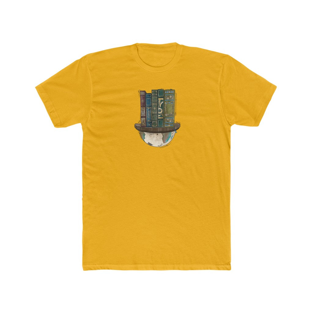 Globe and Vintage Books - Men's T-Shirt