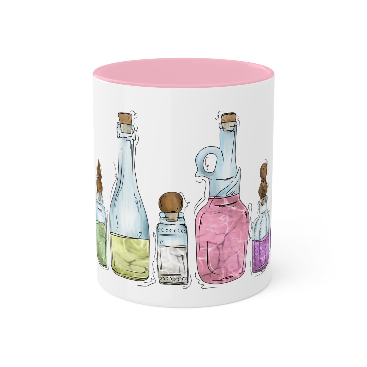 Genderfae Pride Flag Potion Bottles - Mug
