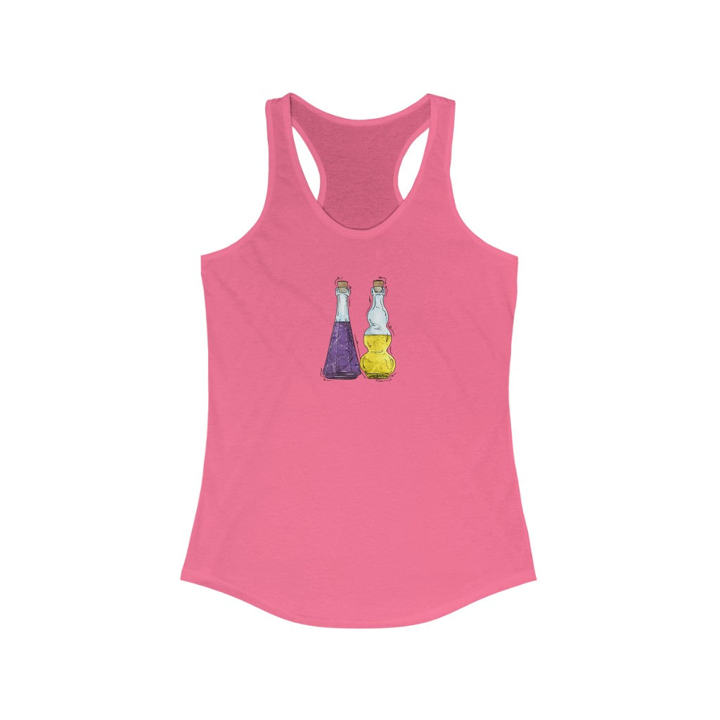 Intersex Pride Potion Bottles - Womens Tank Top