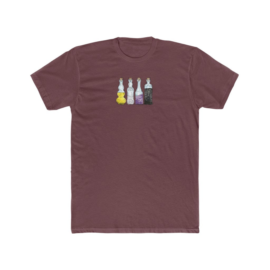 Nonbinary Pride Potion Bottles - Men's T-Shirt