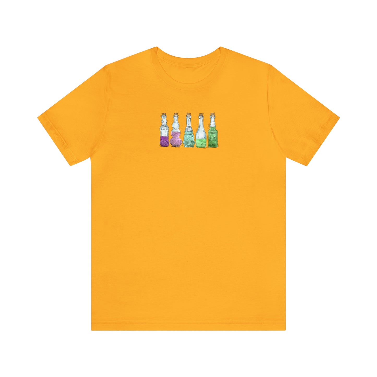 Toric Pride Flag Potion Bottles - Unisex T-Shirt