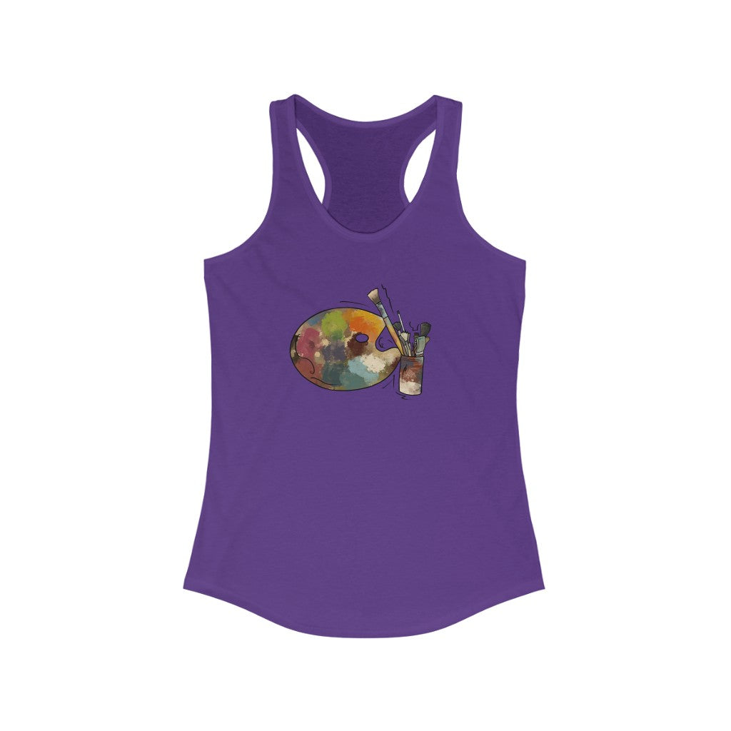 Painter's Palette - Womens Tank Top