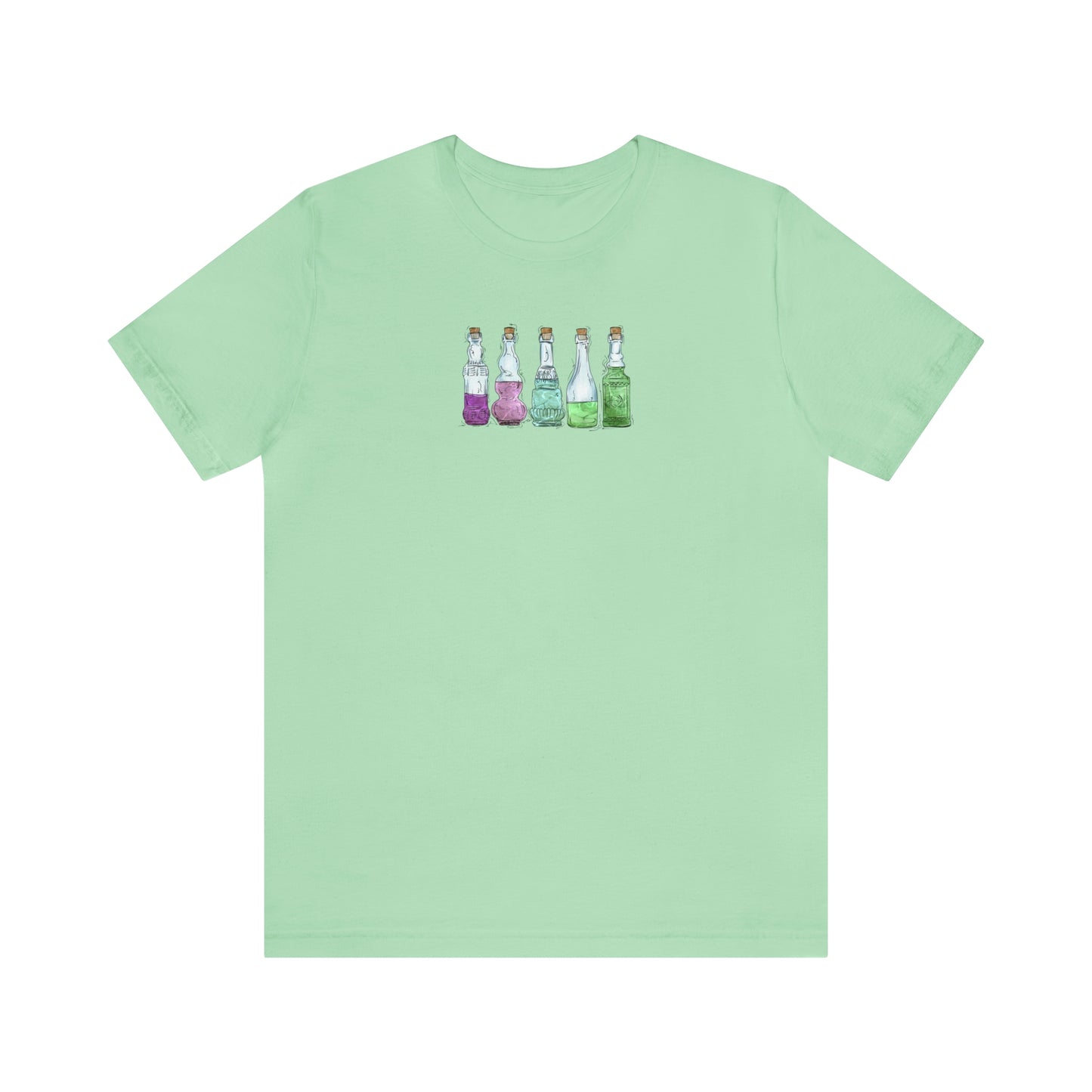 Toric Pride Flag Potion Bottles - Unisex T-Shirt