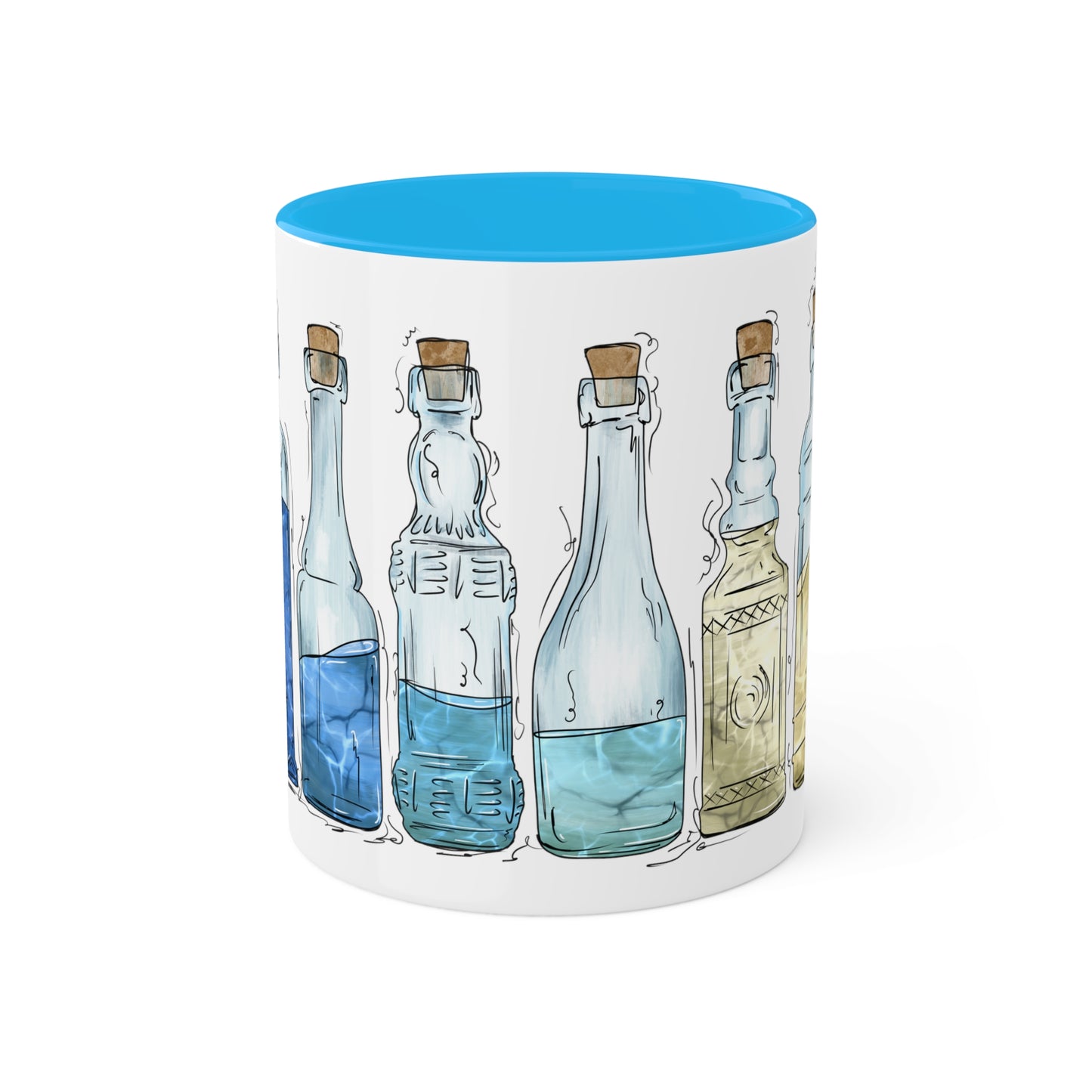 Uranic Pride Flag Potion Bottles - Mug