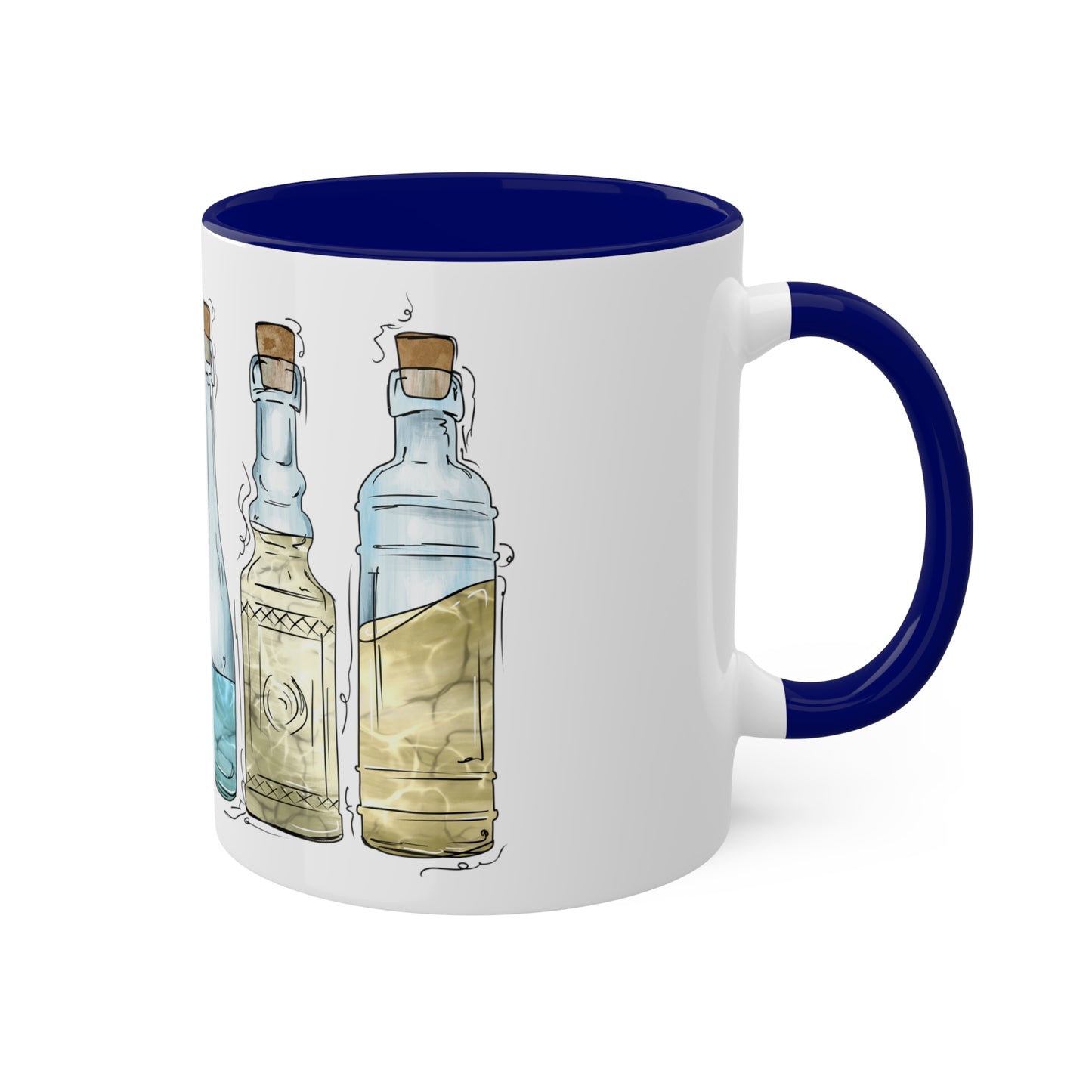 Uranic Pride Flag Potion Bottles - Mug