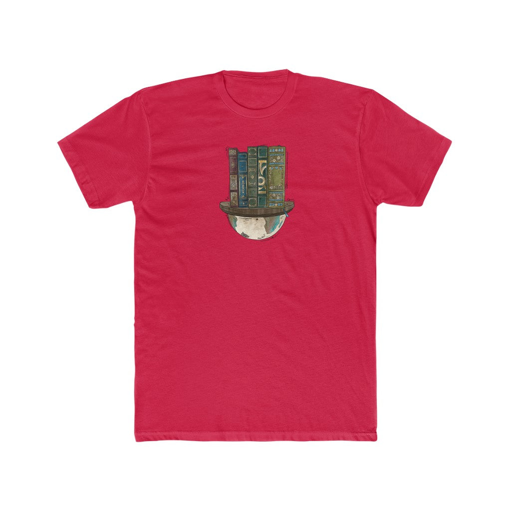 Globe and Vintage Books - Men's T-Shirt