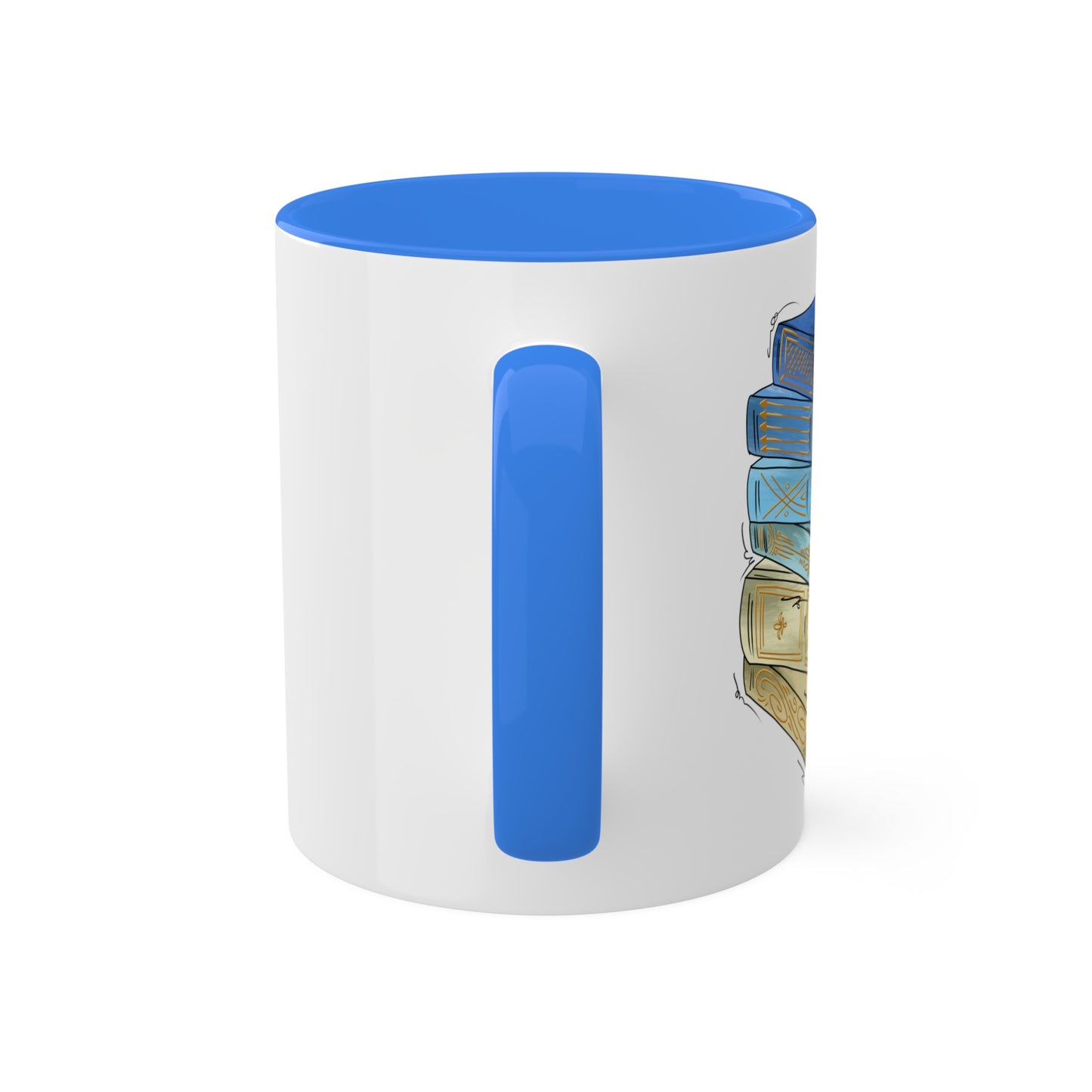 Uranic Pride Flag Old Books - Mug