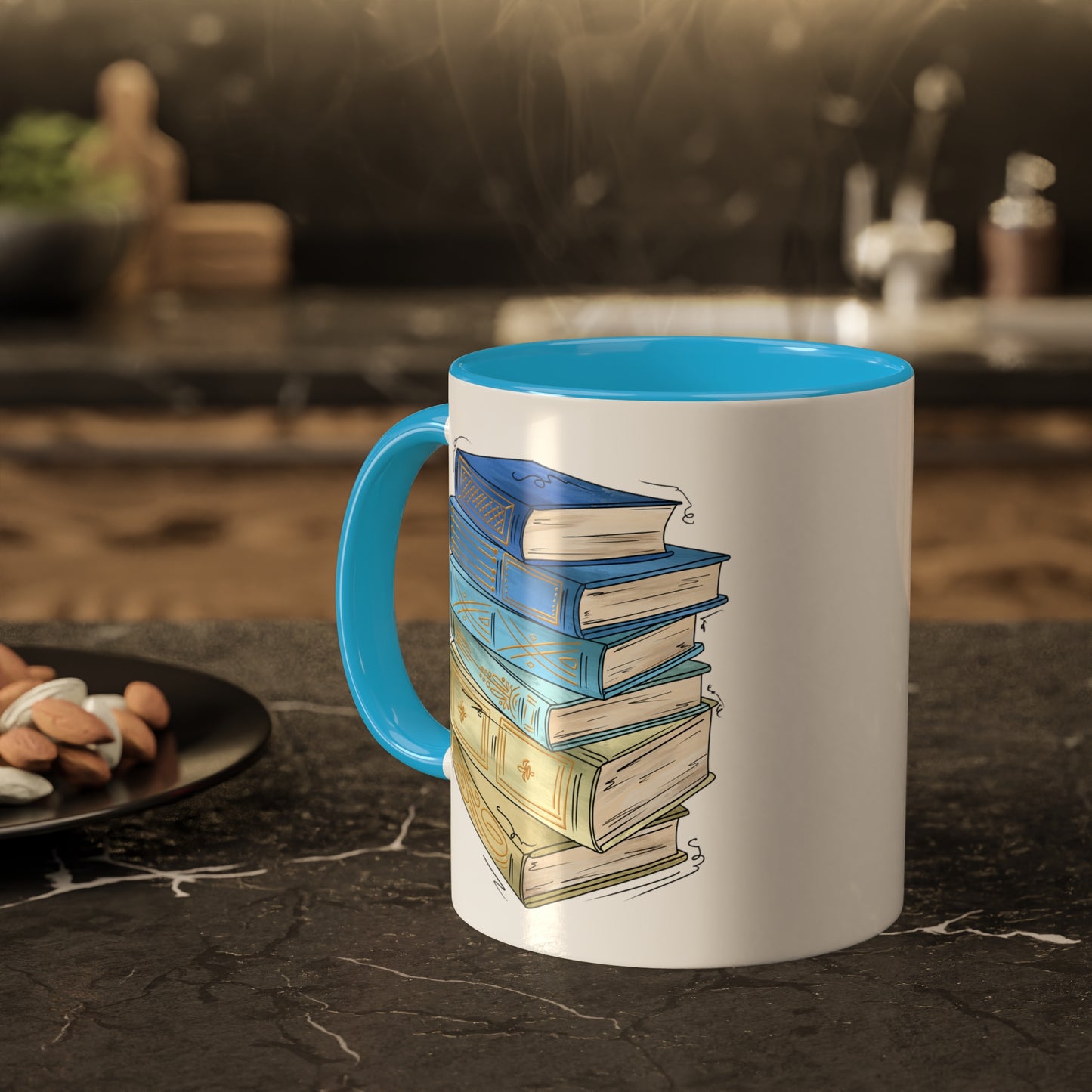 Uranic Pride Flag Old Books - Mug