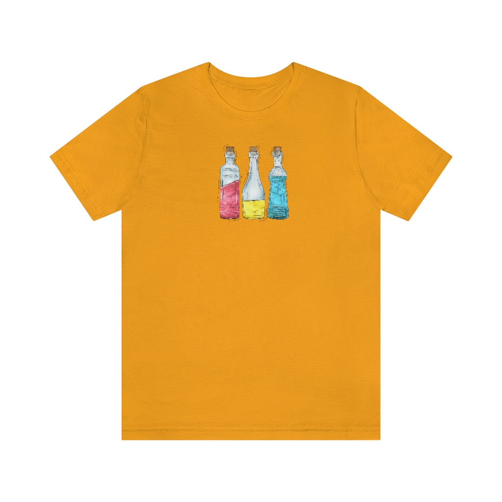 Pansexual Pride Potion Bottles - Unisex T-Shirt