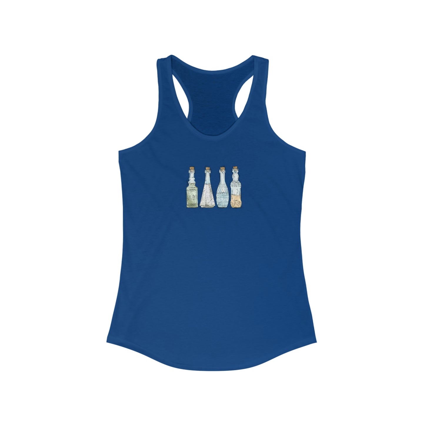 Unlabeled Pride Potion Bottles - Womens Tank Top
