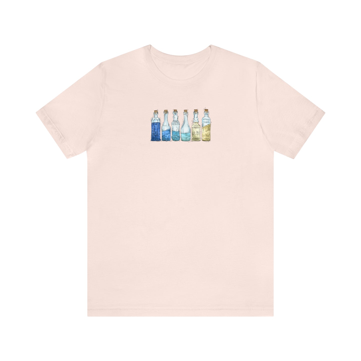 Uranic Pride Flag Potion Bottles - Unisex T-Shirt