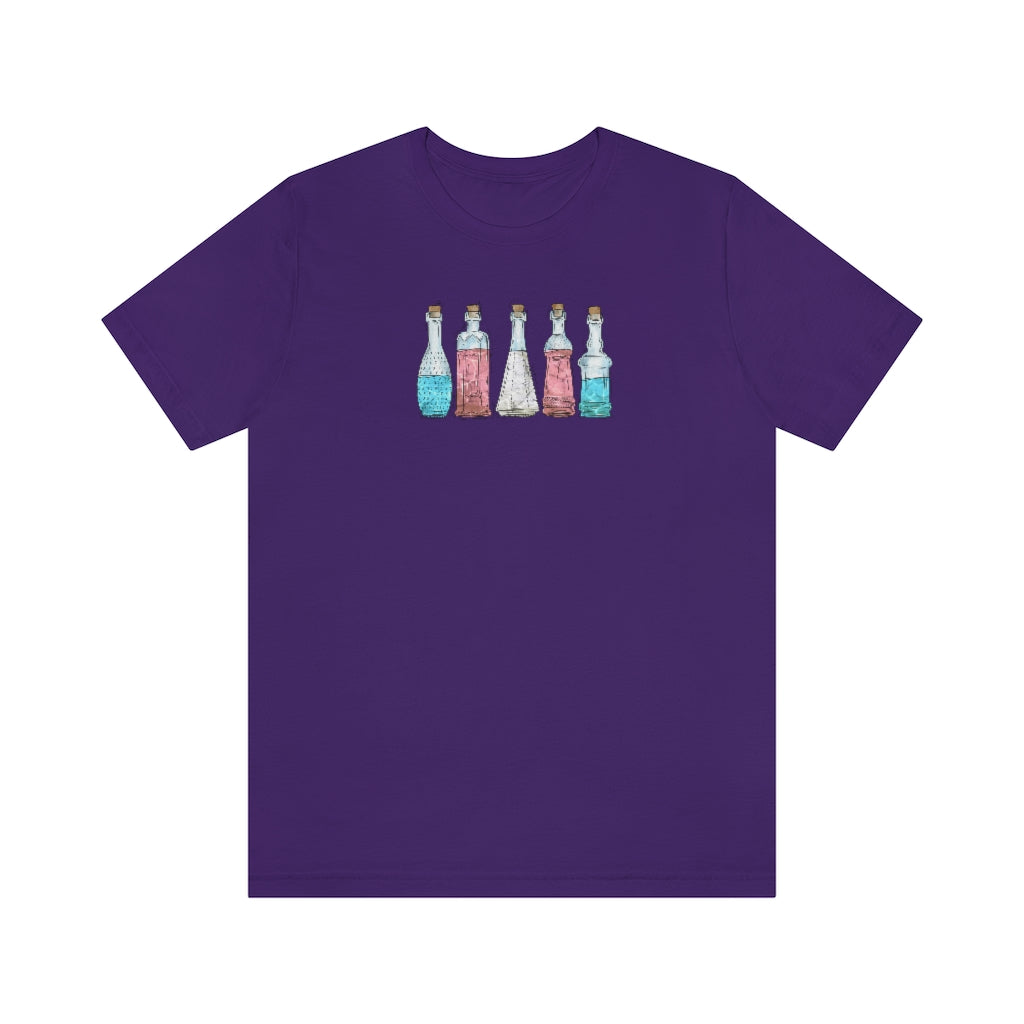 Transgender Pride Potion Bottles - Unisex T-Shirt
