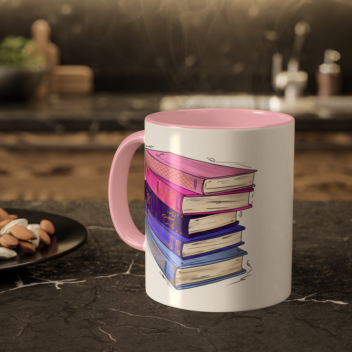 Omnisexual Pride Flag Old Books - Mug
