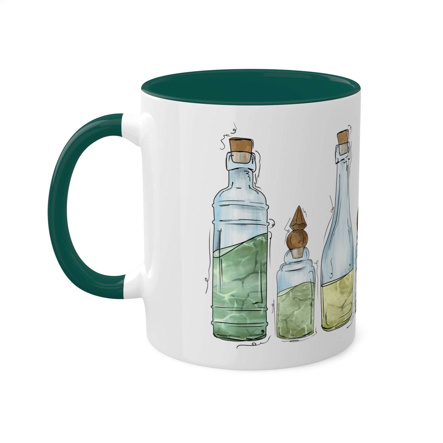 Genderfae Pride Flag Potion Bottles - Mug