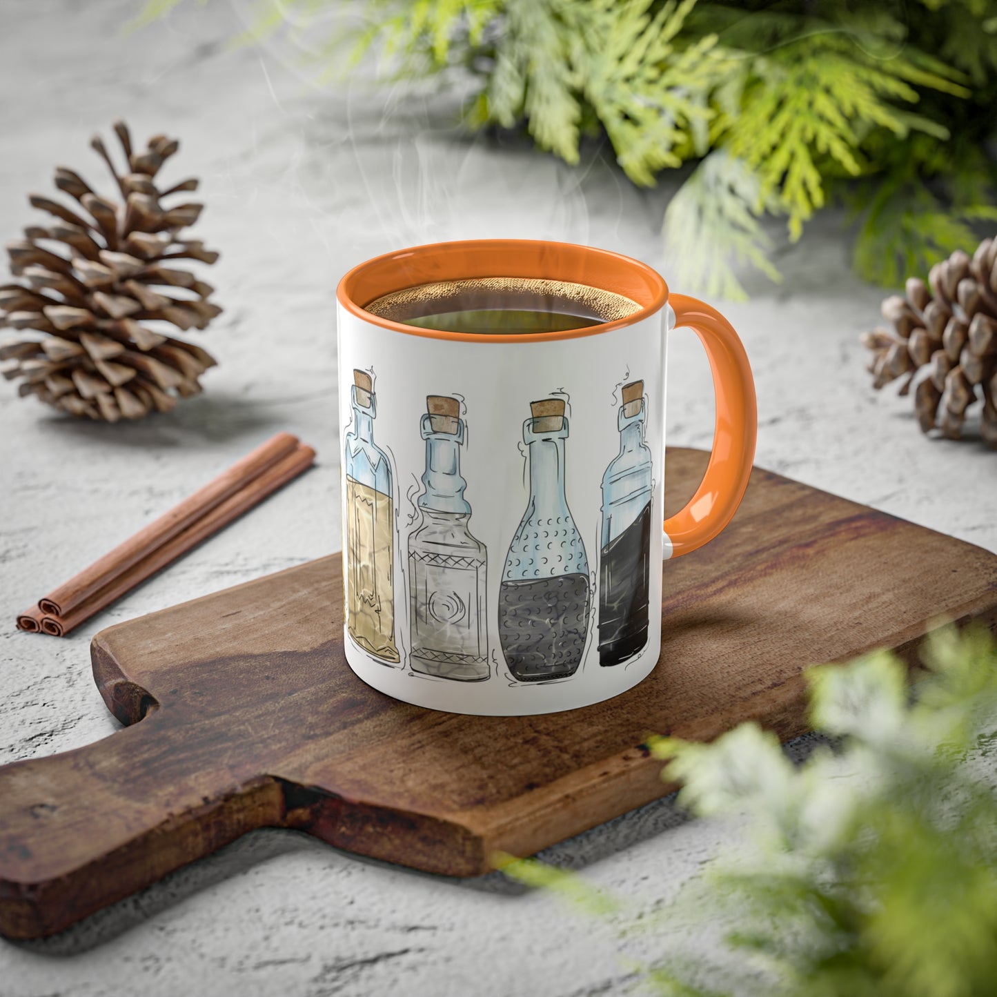 Bear Pride Flag Potion Bottles - Mug