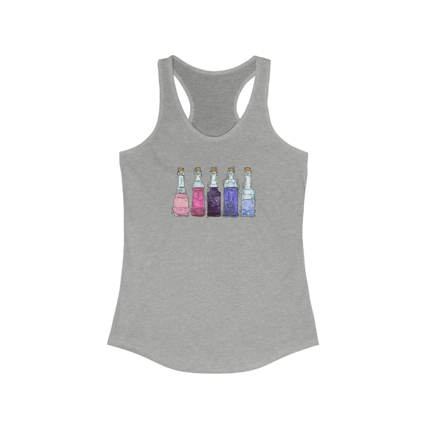 Omnisexual Pride Potion Bottles - Womens Tank Top