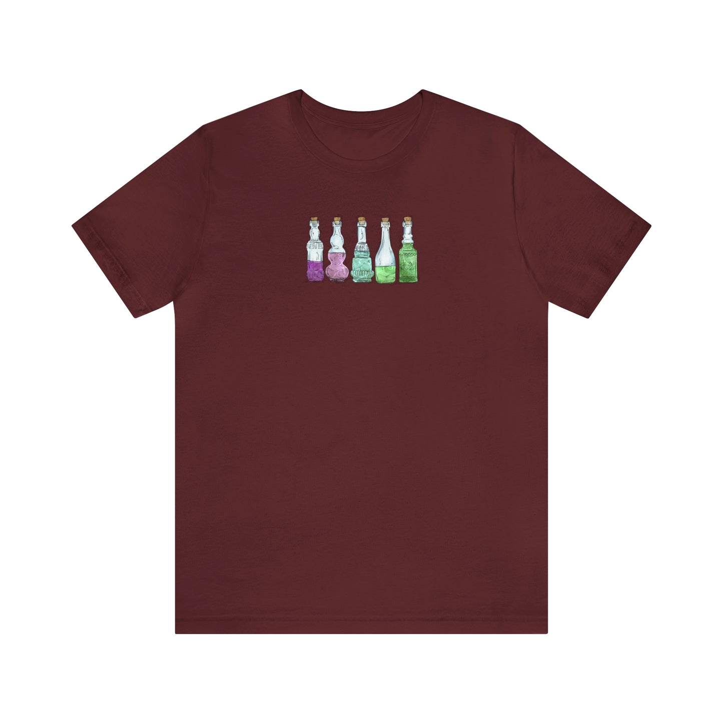 Toric Pride Flag Potion Bottles - Unisex T-Shirt