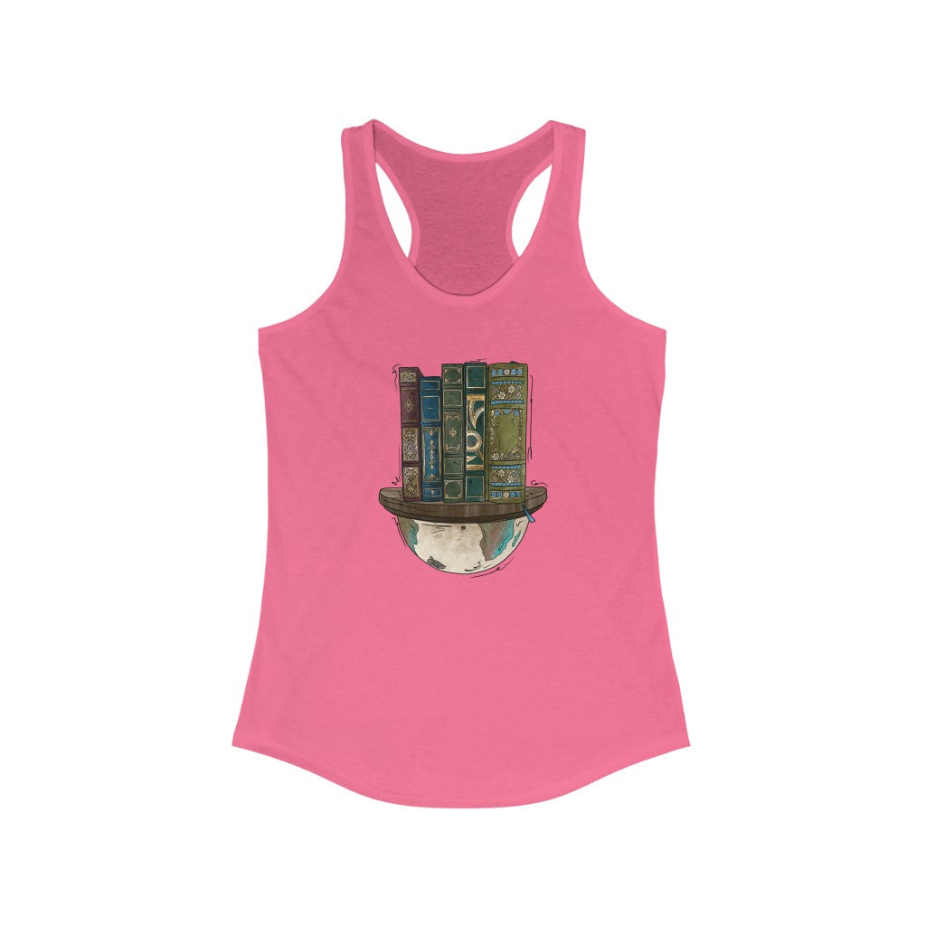 Globe and Vintage Books - Womens Tank Top