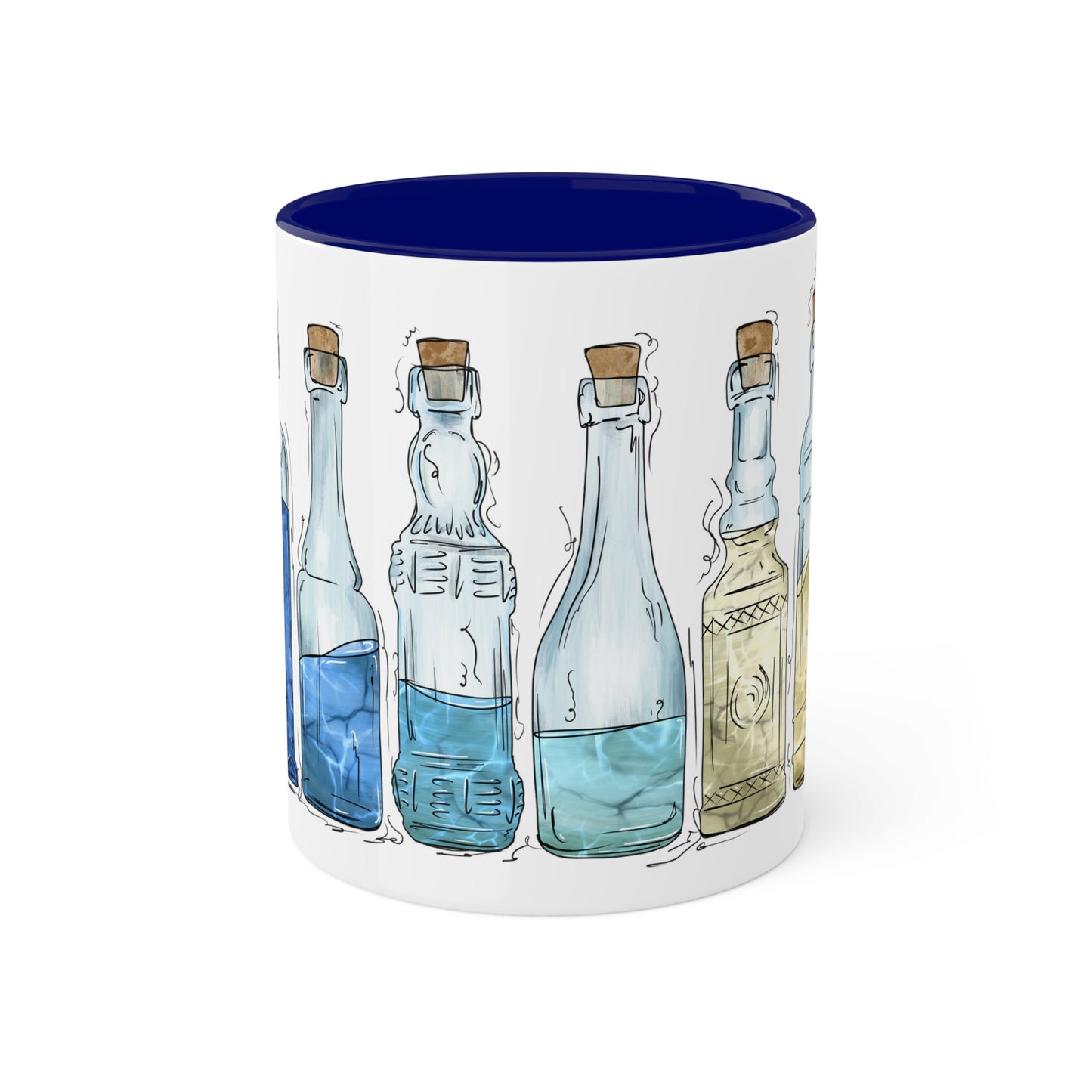 Uranic Pride Flag Potion Bottles - Mug