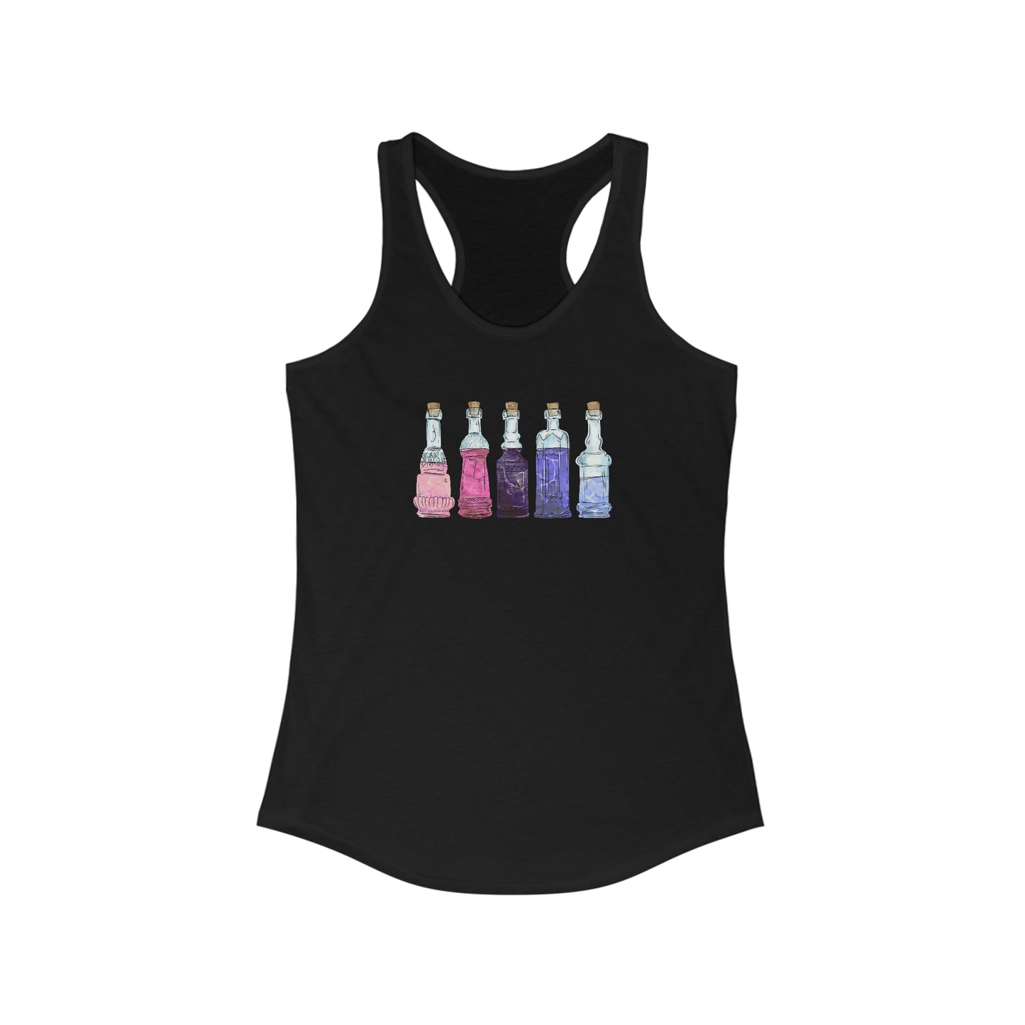 Omnisexual Pride Potion Bottles - Womens Tank Top