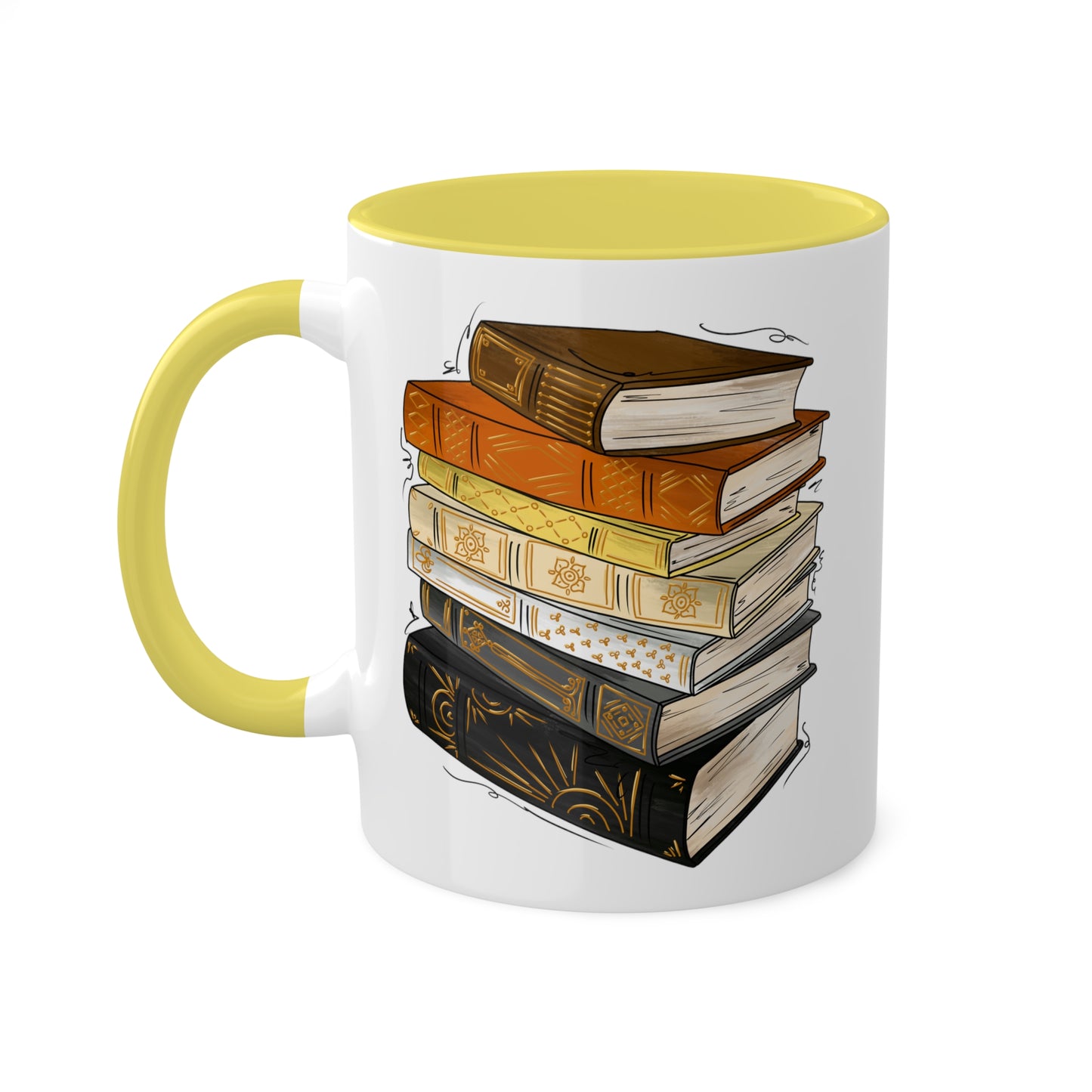 Bear Pride Flag Old Books - Mug