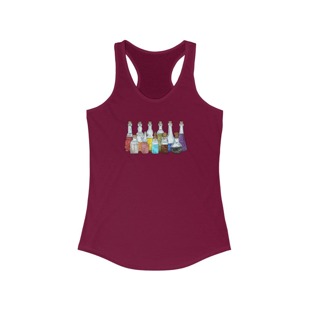 Progress Pride Potion Bottles - Womens Tank Top