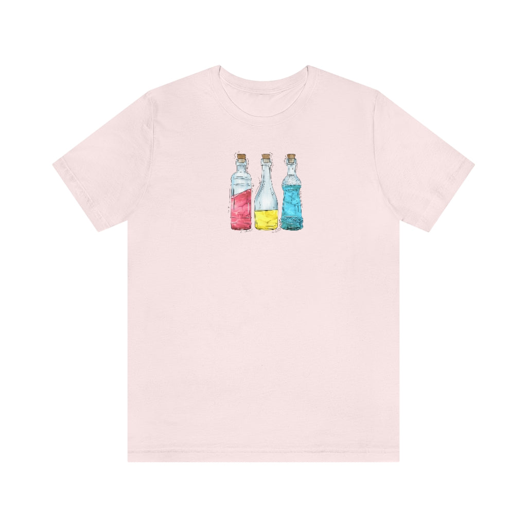Pansexual Pride Potion Bottles - Unisex T-Shirt