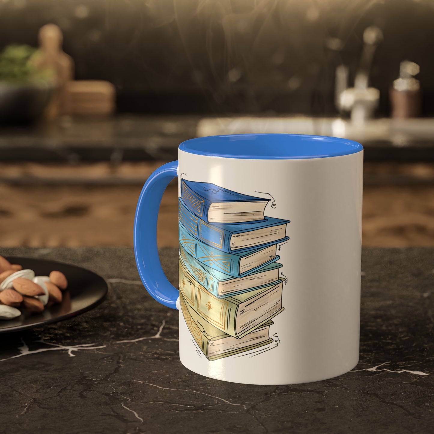 Uranic Pride Flag Old Books - Mug