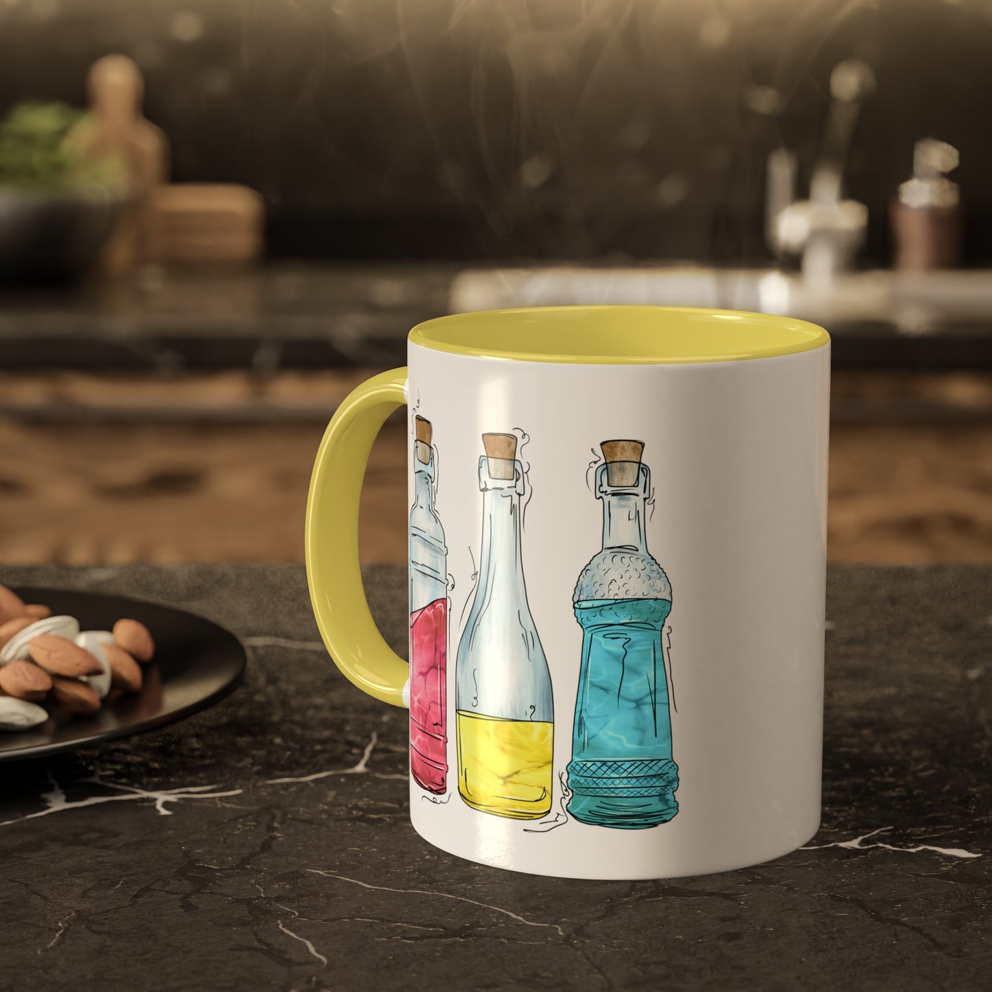 Pansexual Pride Flag Potion Bottles - Mug