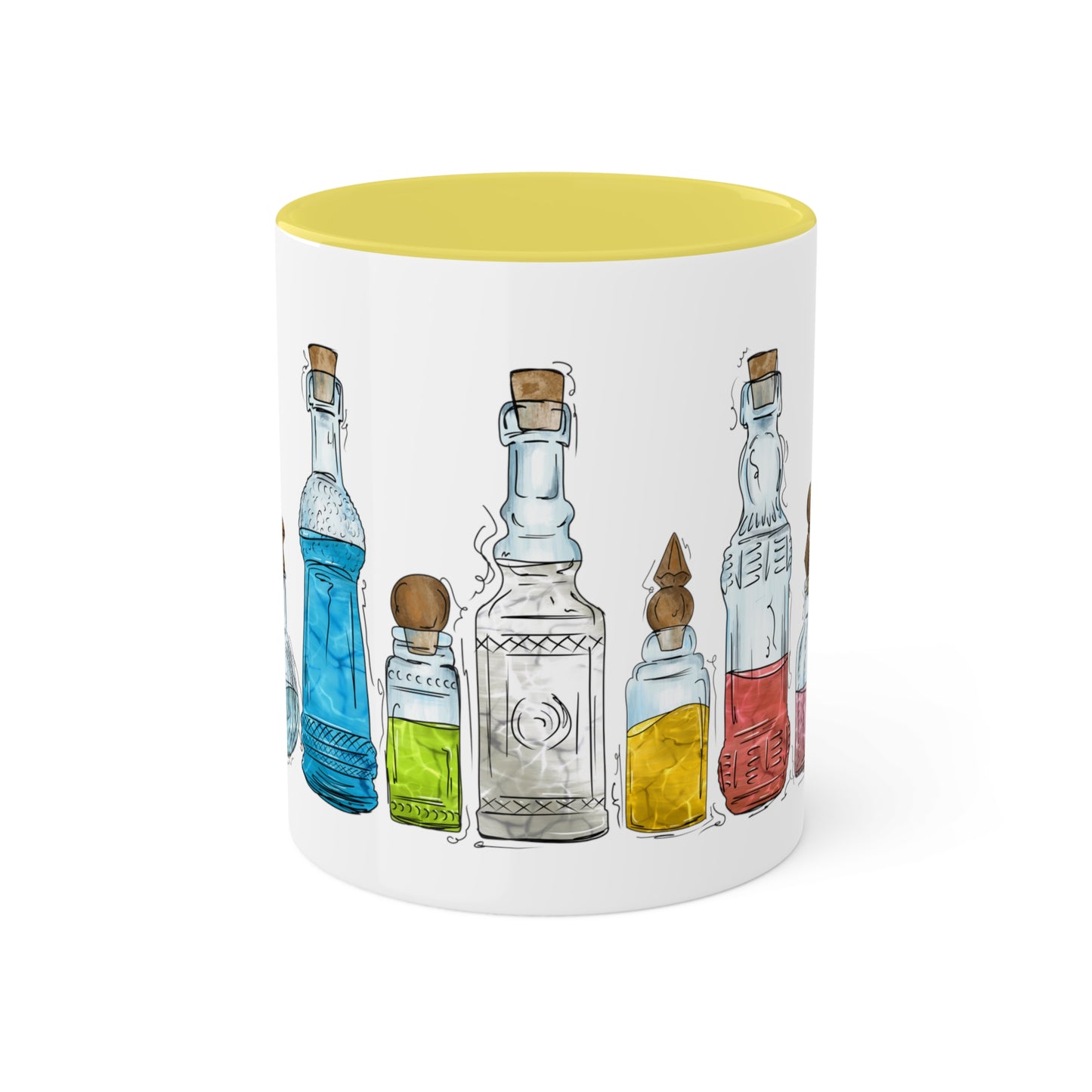 Queer Pride Flag Potion Bottles - Mug