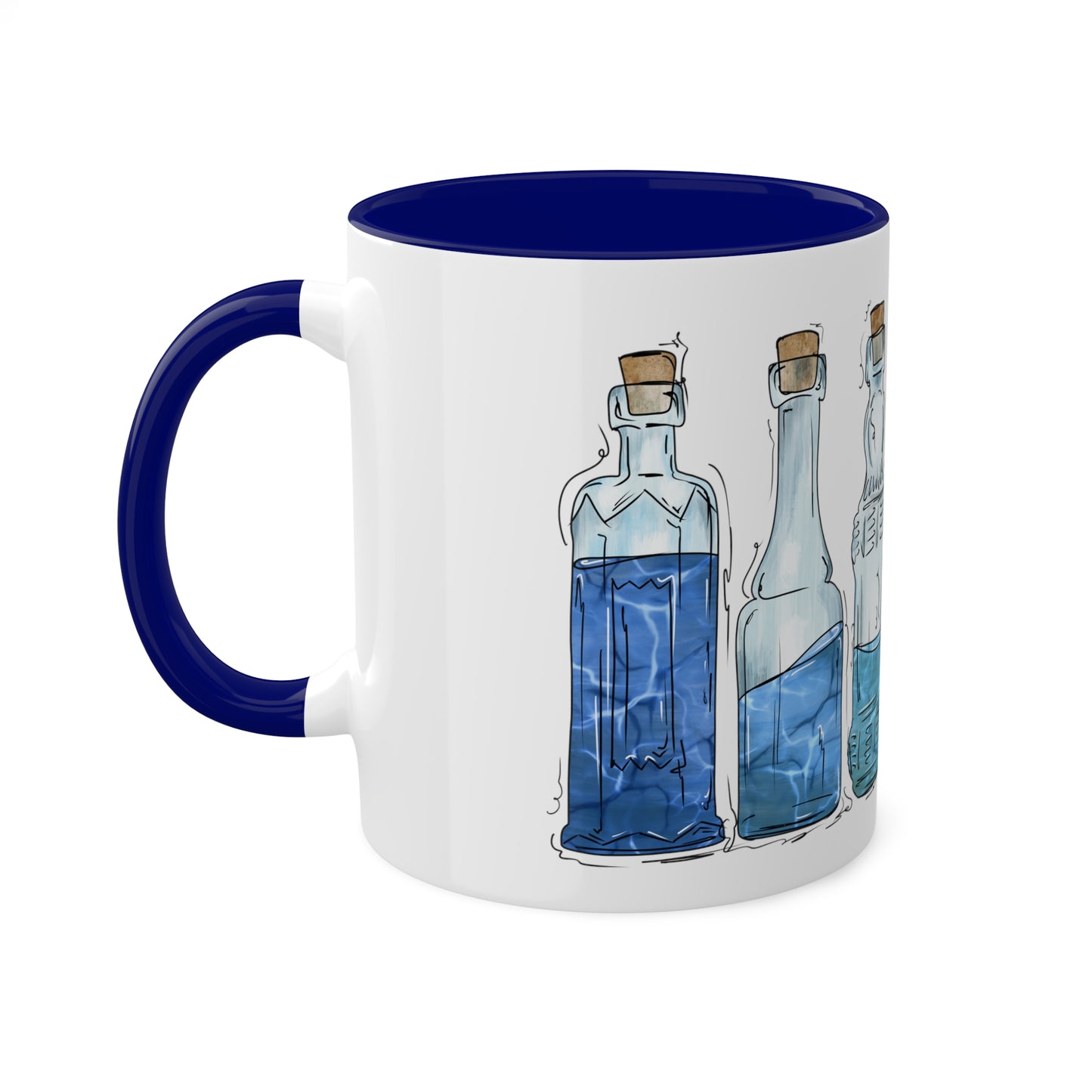 Uranic Pride Flag Potion Bottles - Mug