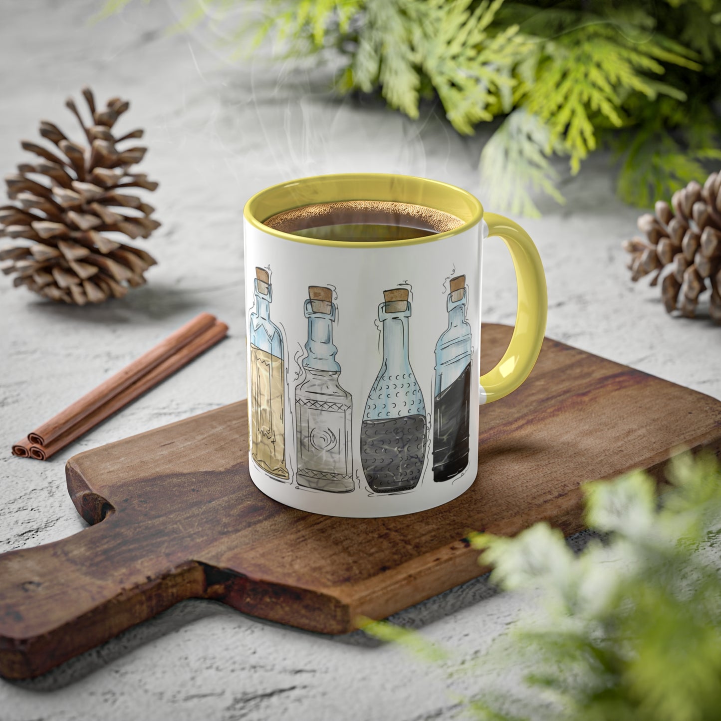 Bear Pride Flag Potion Bottles - Mug