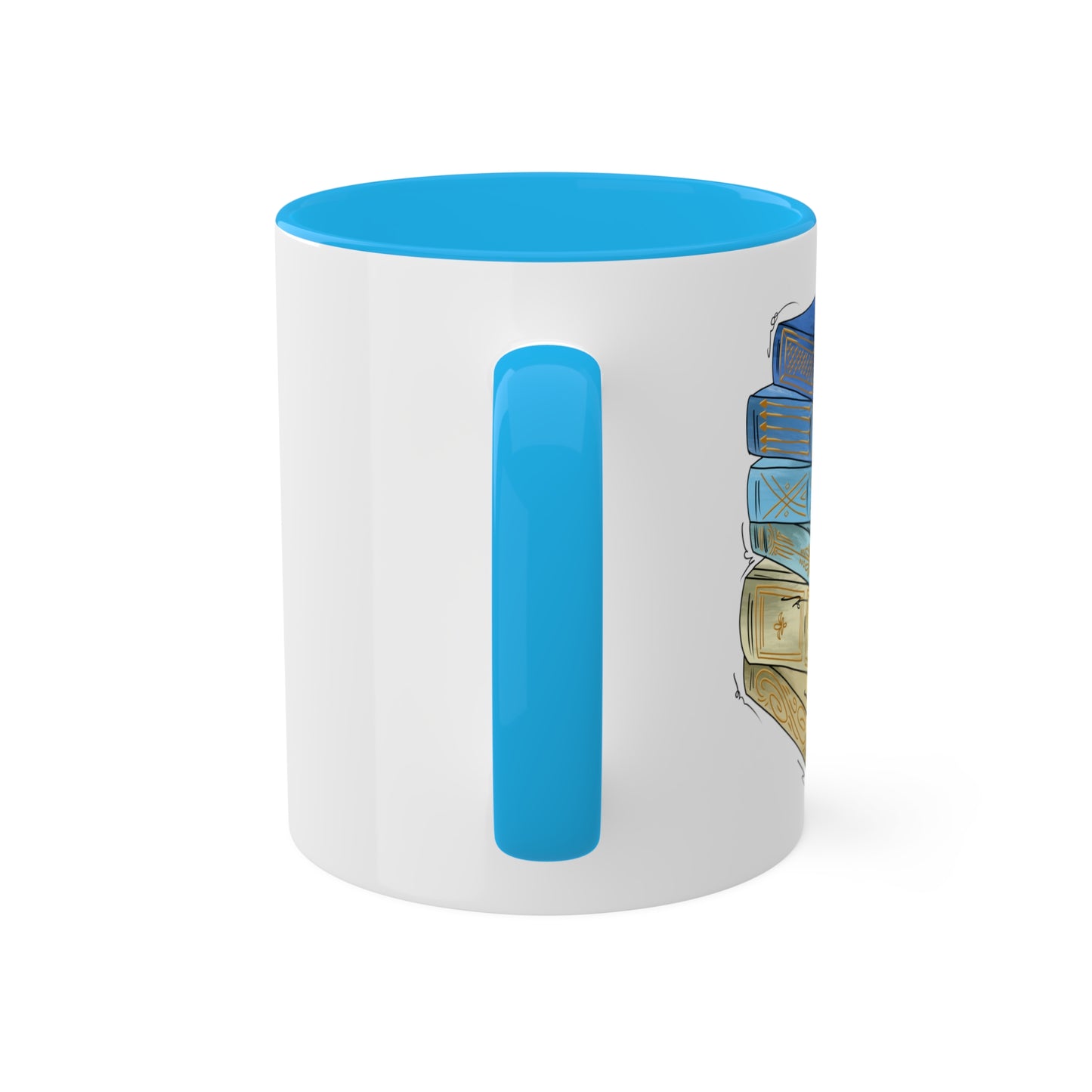 Uranic Pride Flag Old Books - Mug