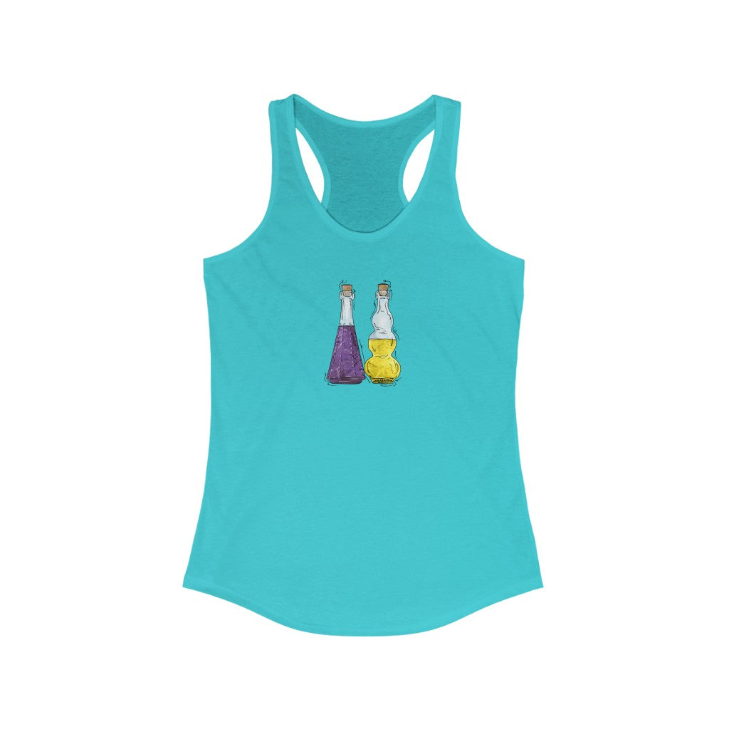 Intersex Pride Potion Bottles - Womens Tank Top