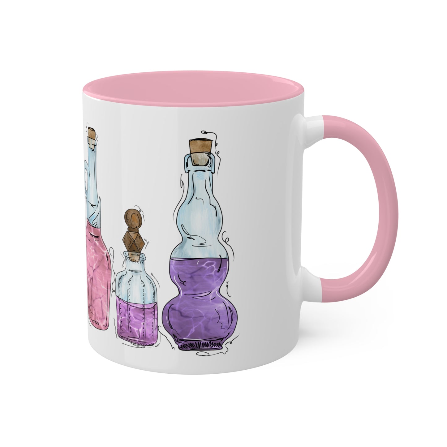 Genderfae Pride Flag Potion Bottles - Mug