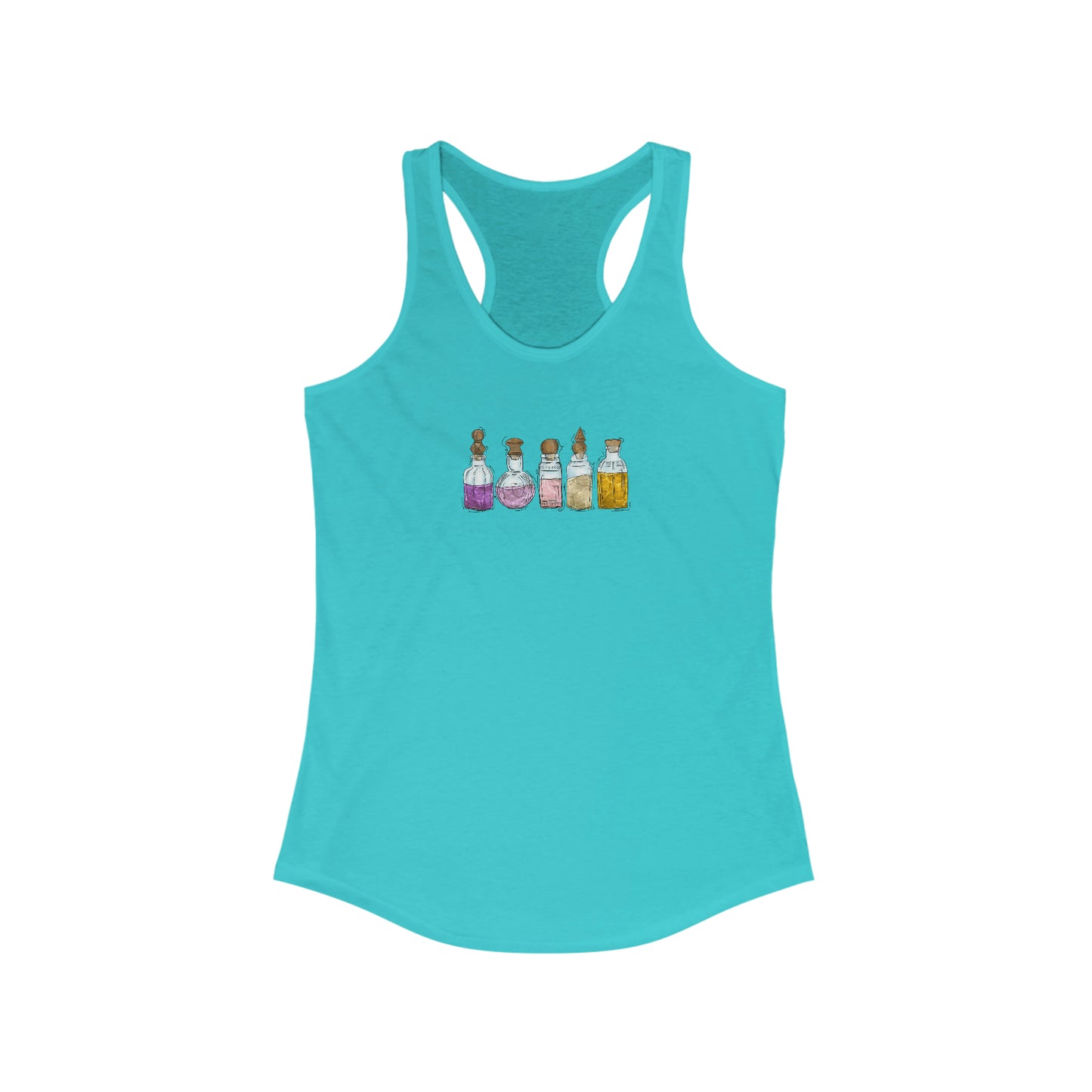Trixic Pride Potion Bottles - Womens Tank Top
