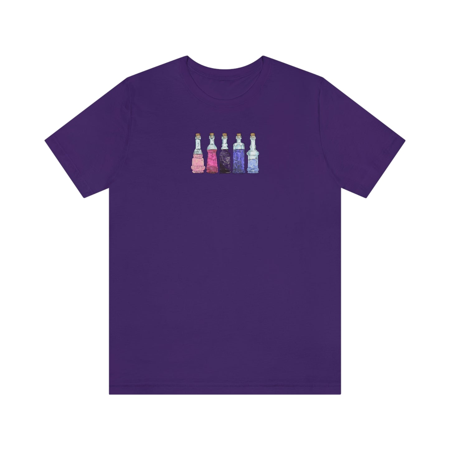 Omnisexual Pride Flag Potion Bottles - Unisex T-Shirt