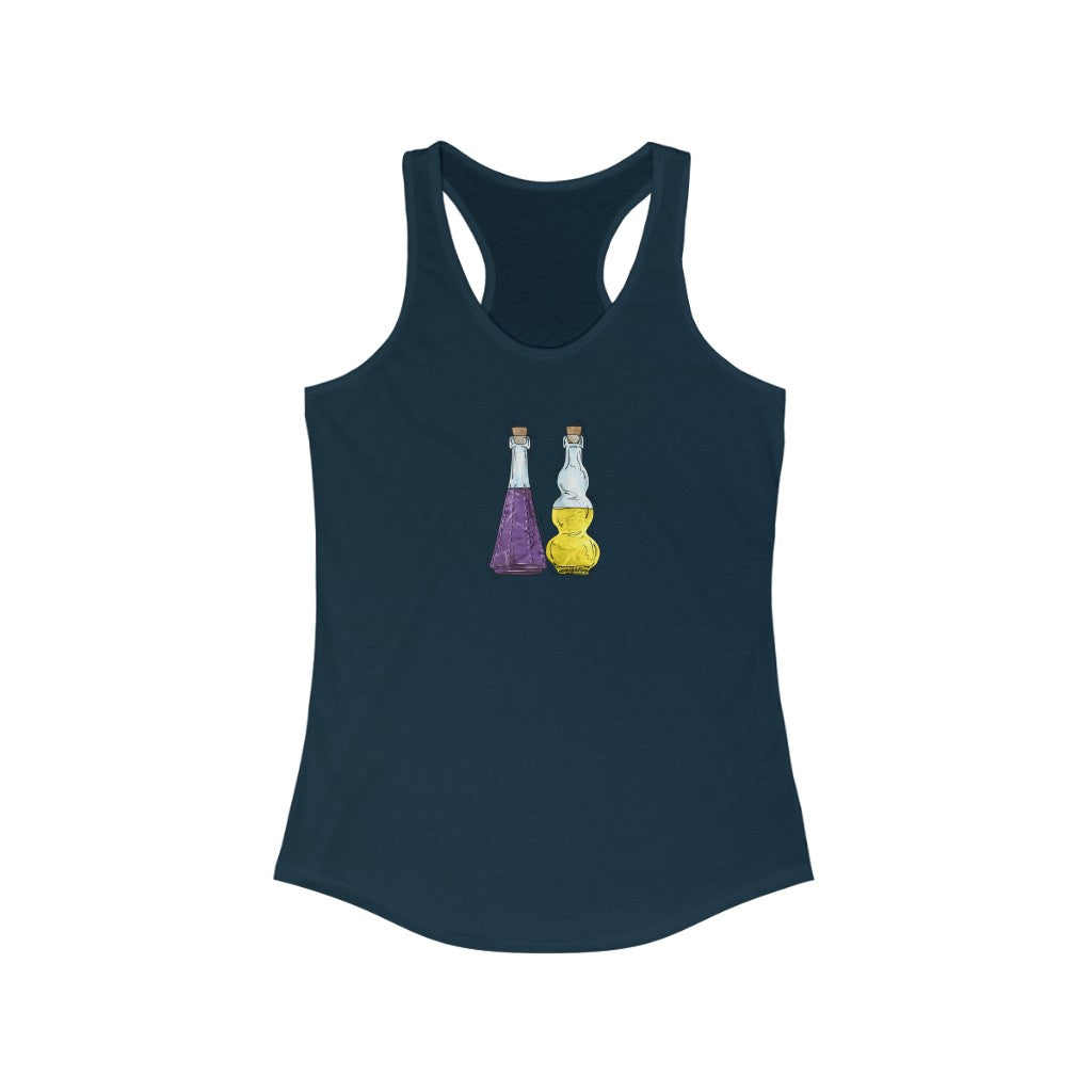Intersex Pride Potion Bottles - Womens Tank Top