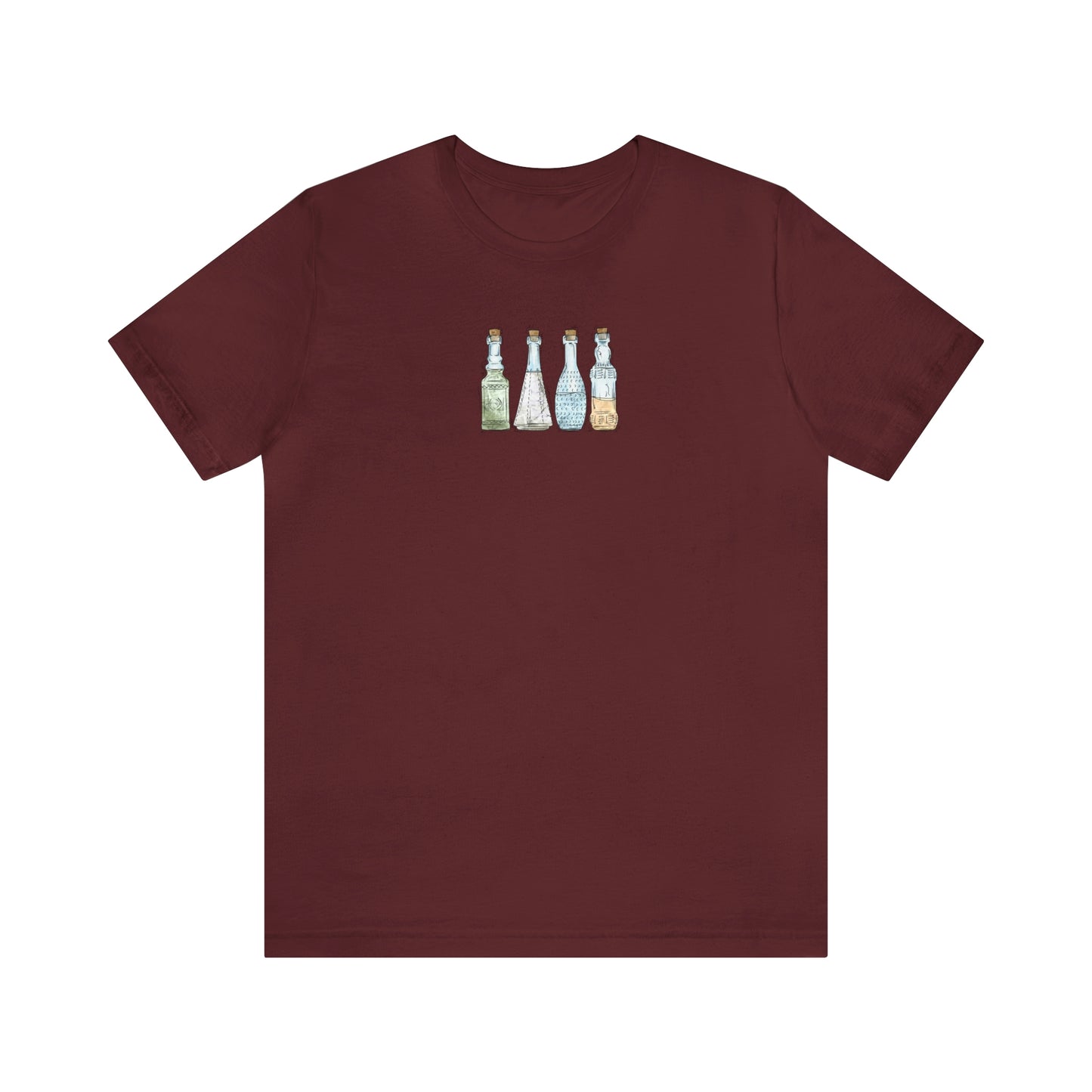 Unlabeled Pride Flag Potion Bottles - Unisex T-Shirt