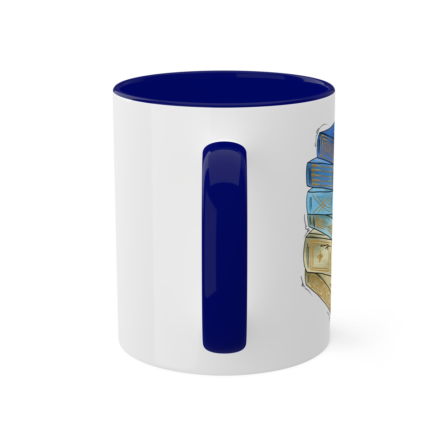 Uranic Pride Flag Old Books - Mug