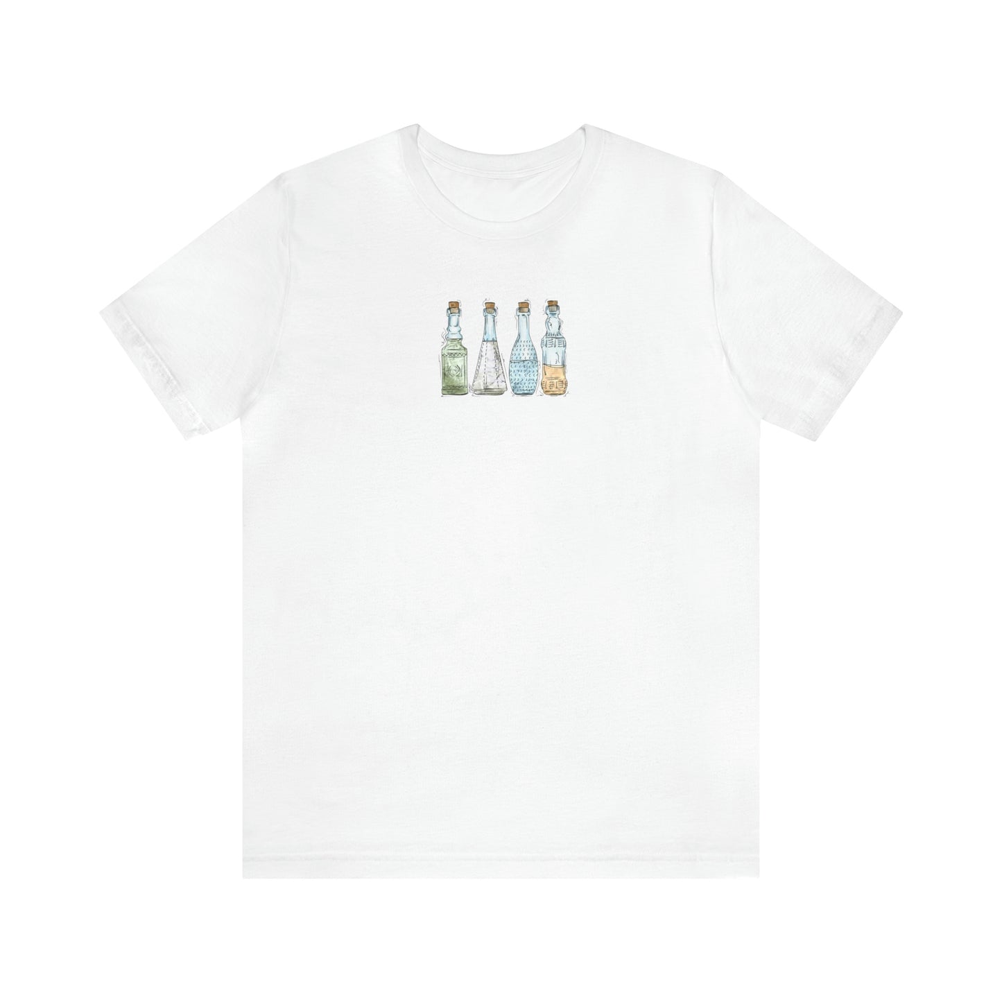 Unlabeled Pride Flag Potion Bottles - Unisex T-Shirt