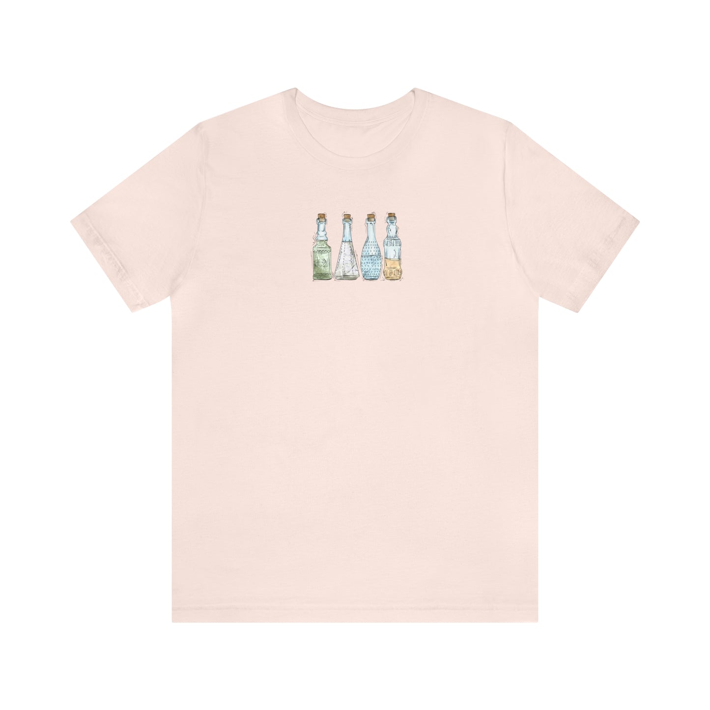 Unlabeled Pride Flag Potion Bottles - Unisex T-Shirt
