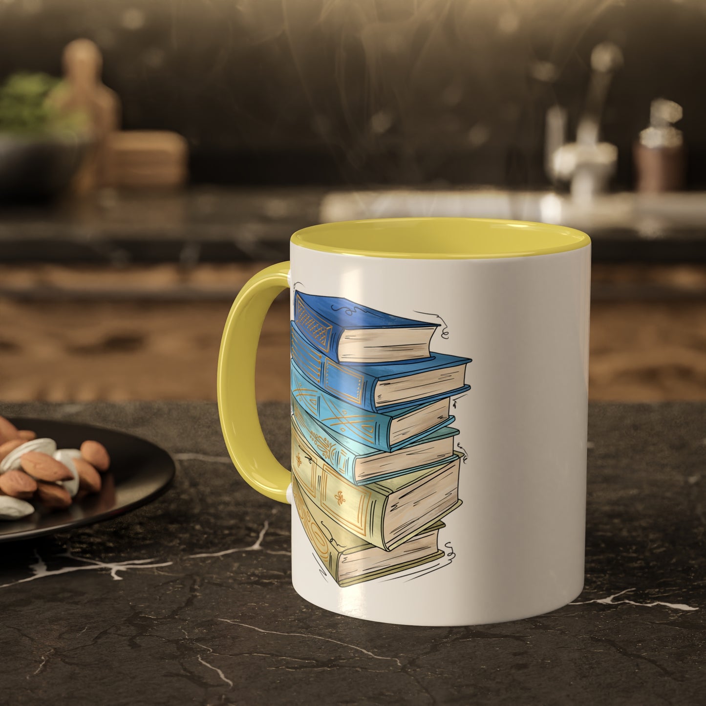 Uranic Pride Flag Old Books - Mug