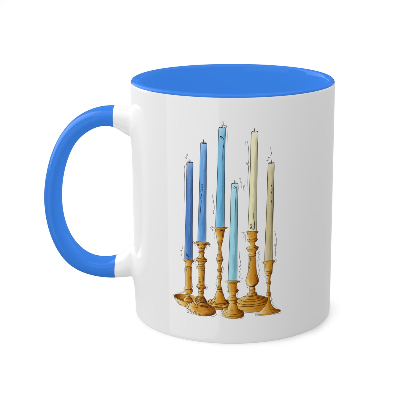Uranic Pride Flag Candlesticks - Mug