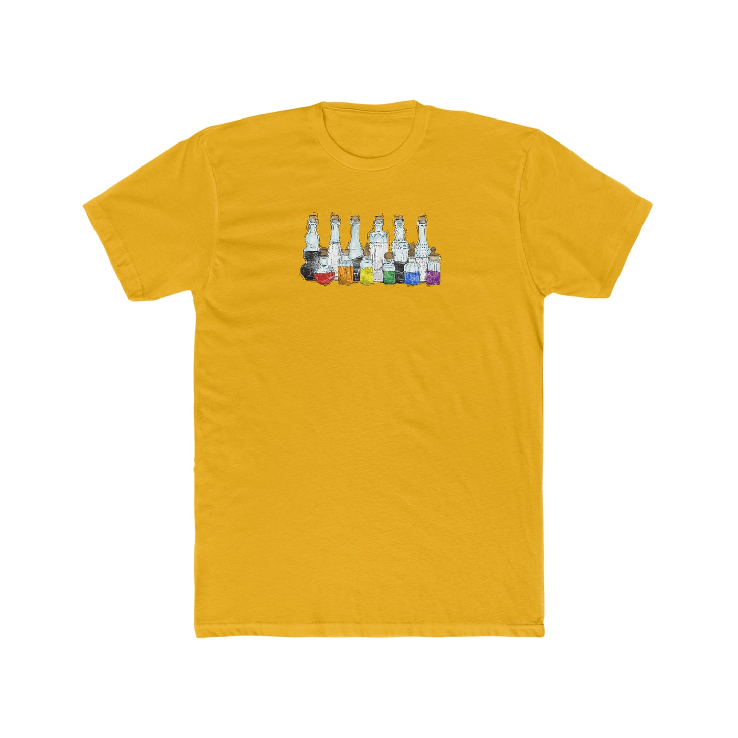 Straight Ally Pride Potion Bottles - Men's T-Shirt