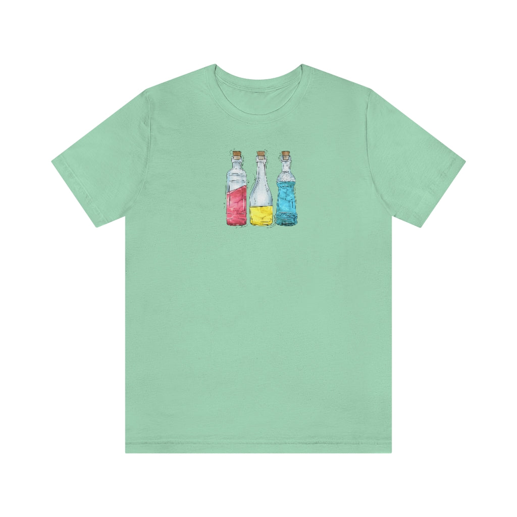 Pansexual Pride Potion Bottles - Unisex T-Shirt
