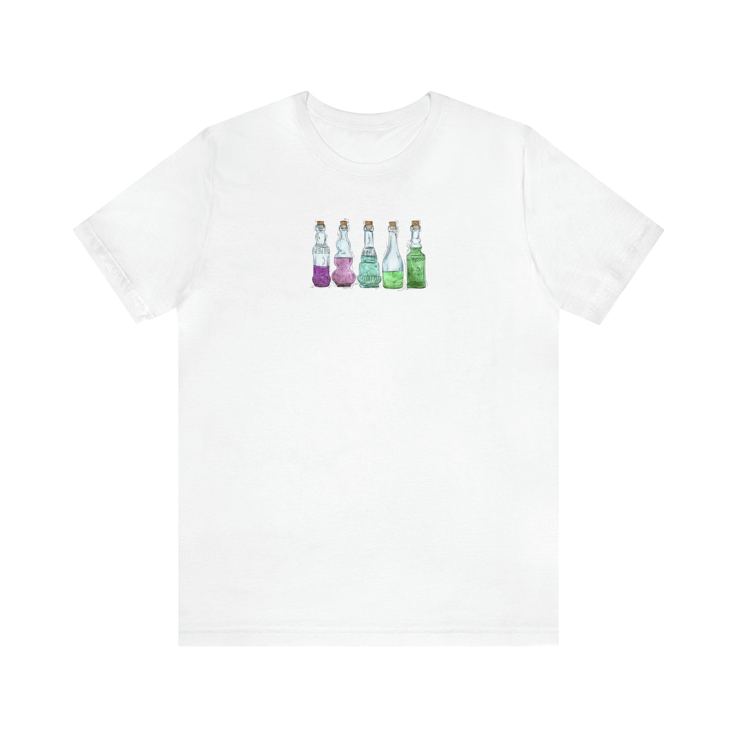 Toric Pride Flag Potion Bottles - Unisex T-Shirt