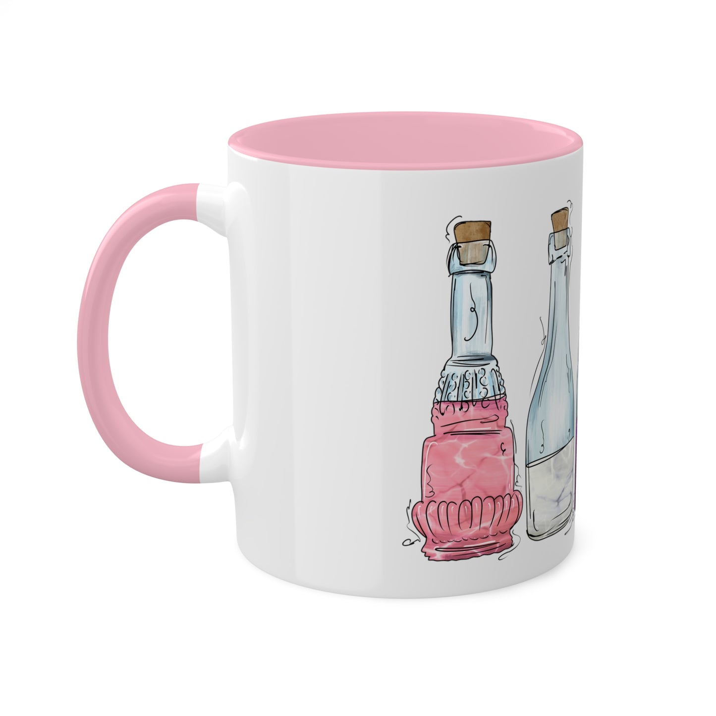 Genderfluid Pride Flag Potion Bottles - Mug